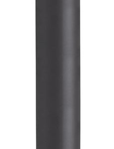 Tucson 90cm Outdoor Bollard Post Light Dark Grey White Shade IP44