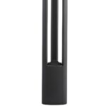 Michigan 80cm Modern LED Outdoor Post Light Dark Grey