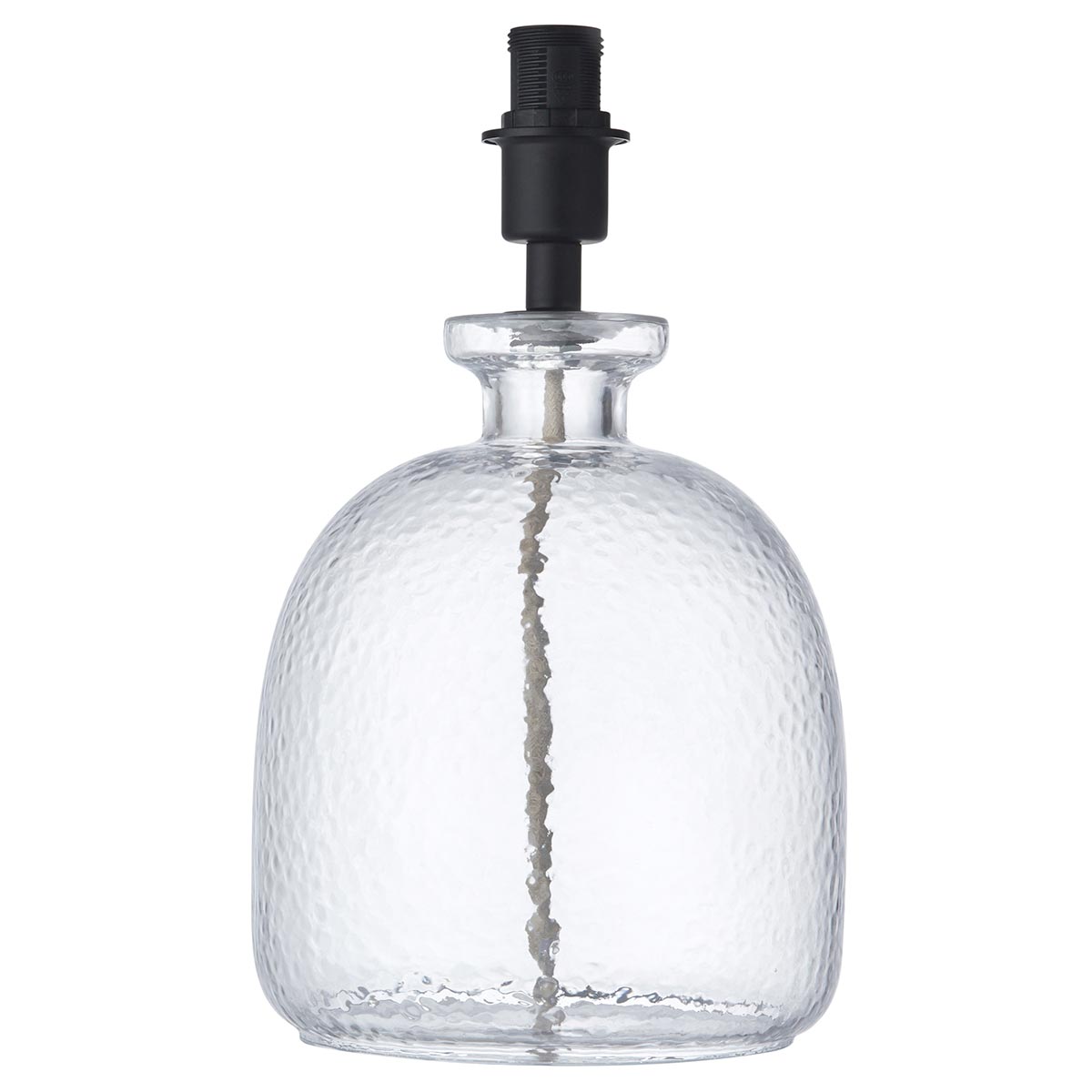 Endon Lyra Classic Textured Glass Table Lamp Base Only