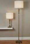 Drum Traditional 1 Light Table Lamp Antique Brass Oatmeal Linen Shade
