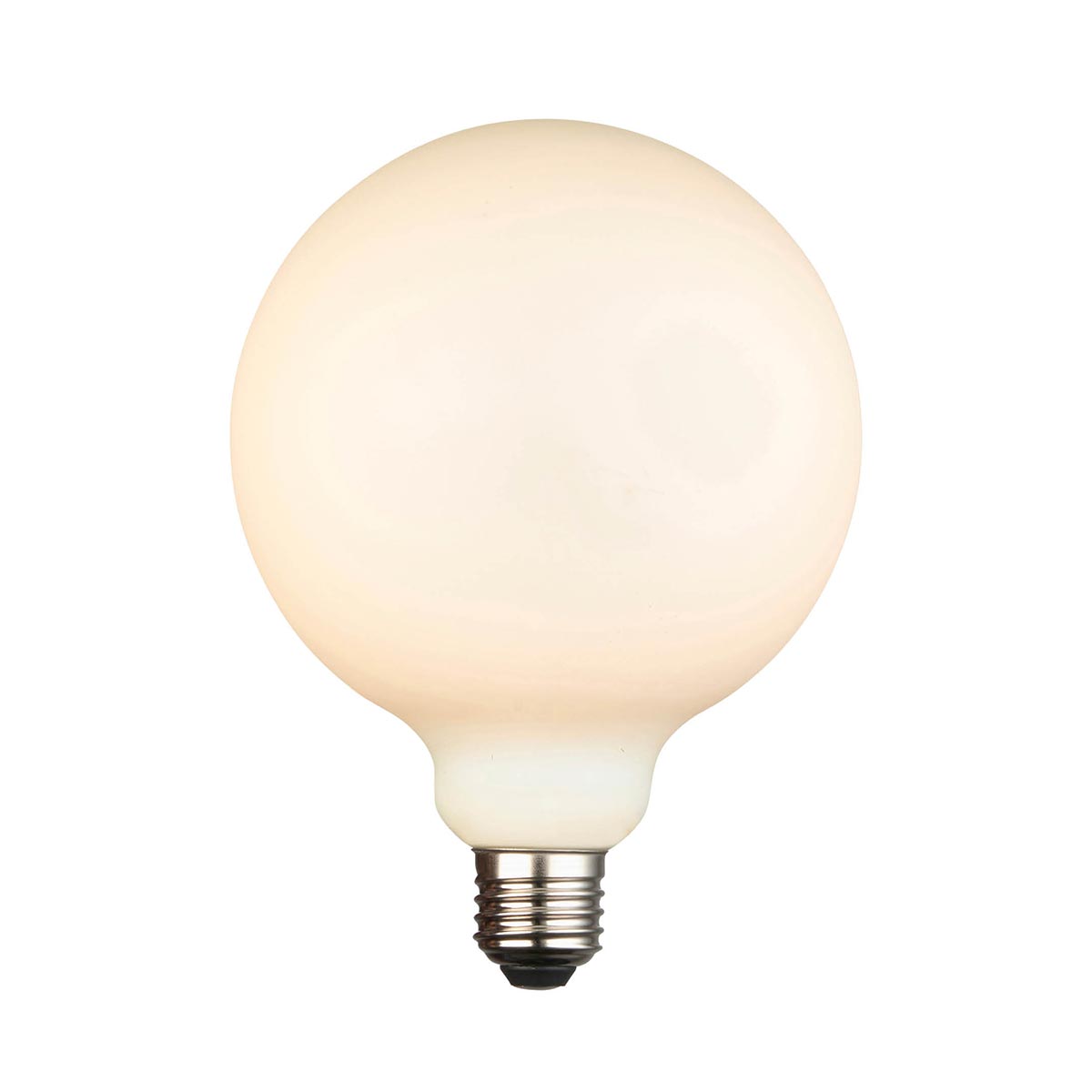 Opal White E27 12W LED 125mm Globe Light Bulb 1400lm