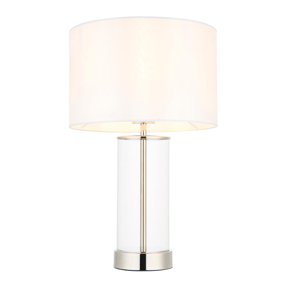 Lessina Small Touch Dimmer Table Lamp Polished Nickel