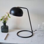 Endon Brair 1 Light Modern Table Lamp Matt Black