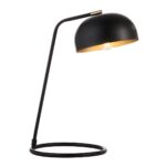 Endon Brair 1 Light Modern Table Lamp Matt Black