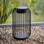Endon Dusk To Dawn Solar Outdoor Spike Light Black