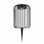 Endon Dusk To Dawn Solar Outdoor Spike Light Black