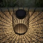 Endon Dusk To Dawn Solar Outdoor Spike Light Black