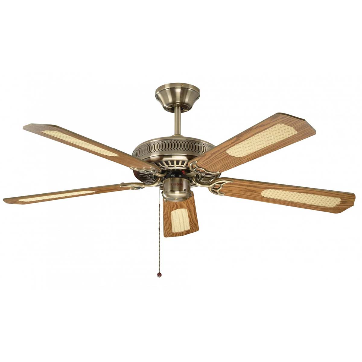 Fantasia Classic 52″ Ceiling Fan Without Light Antique Brass