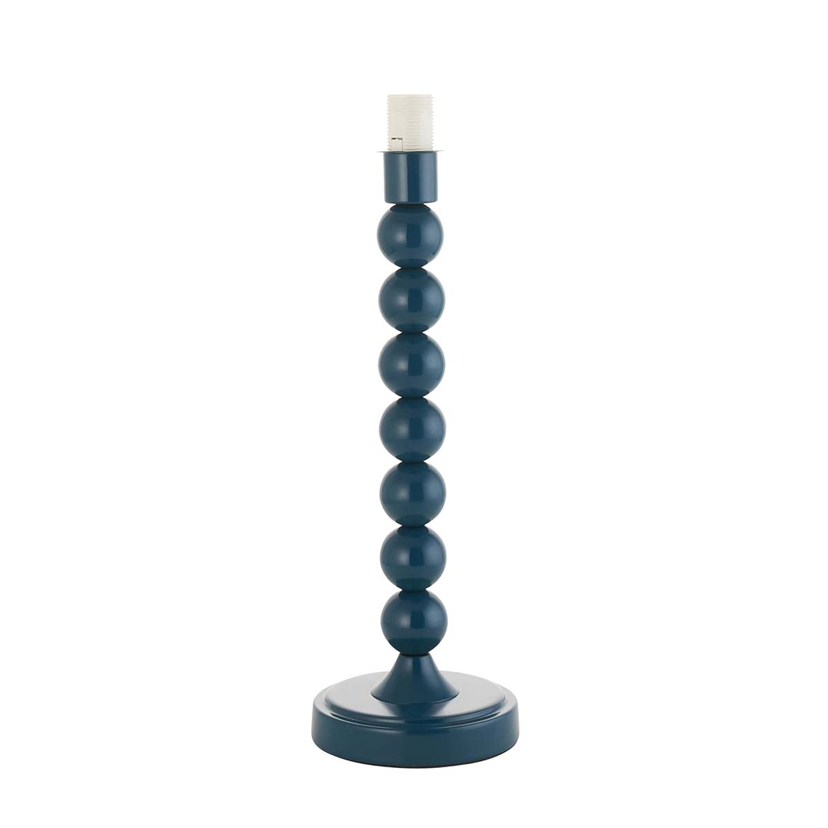 Higgledy Traditional Table Lamp Base Only in Marlin Blue