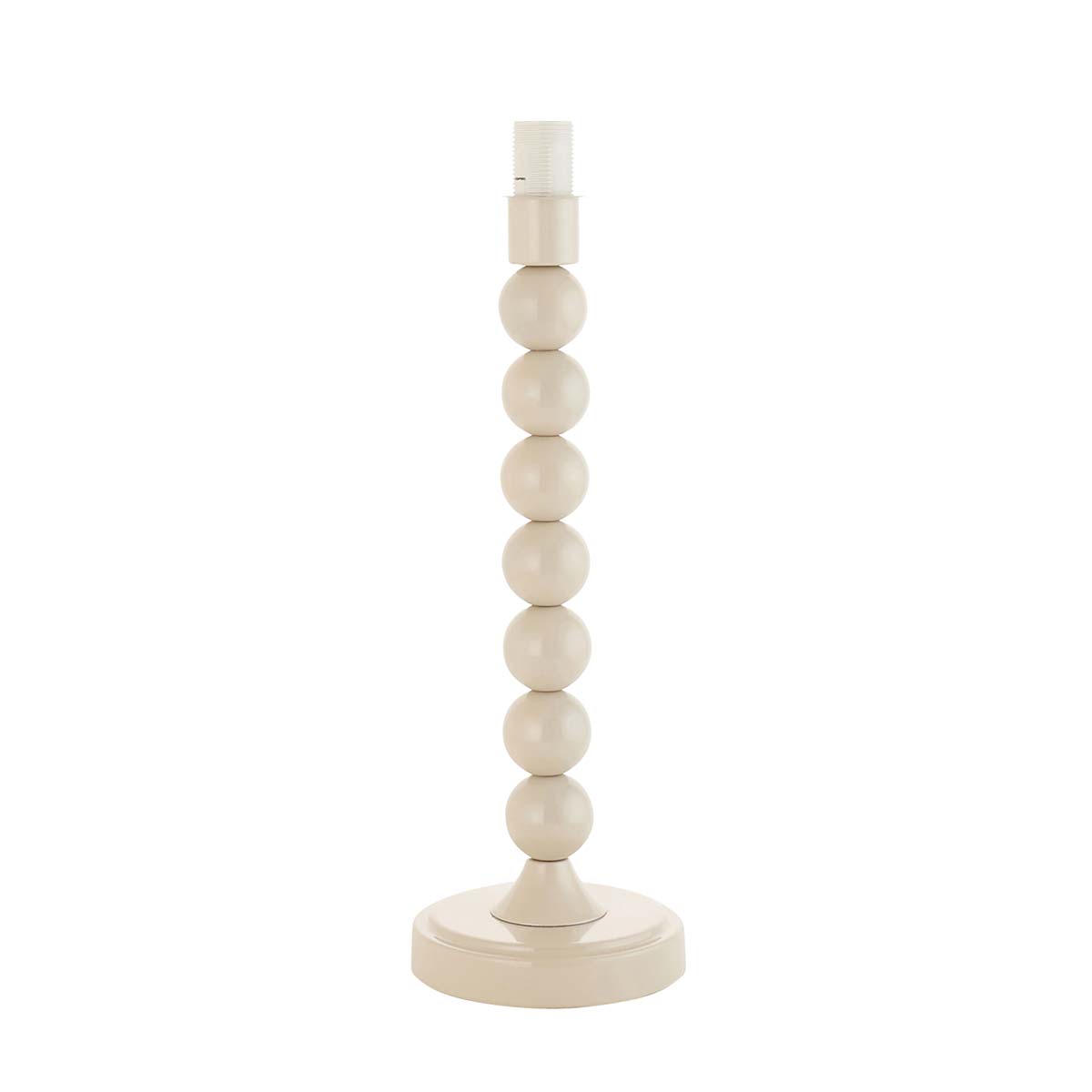 Higgledy Traditional Table Lamp Base Only Almond White