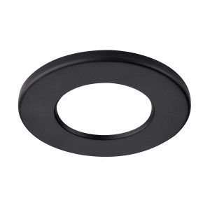 ShieldECO downlight matt black finish bezel accessory.