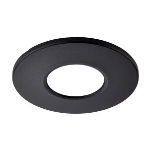 ShieldPRO downlight matt black finish bezel accessory.