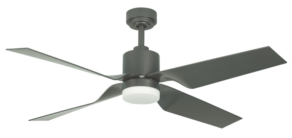 Tau 2 Remote Control 50 Ceiling Fan Led Light Natural Iron 115809 - Black Ceiling Fan With Light Menards