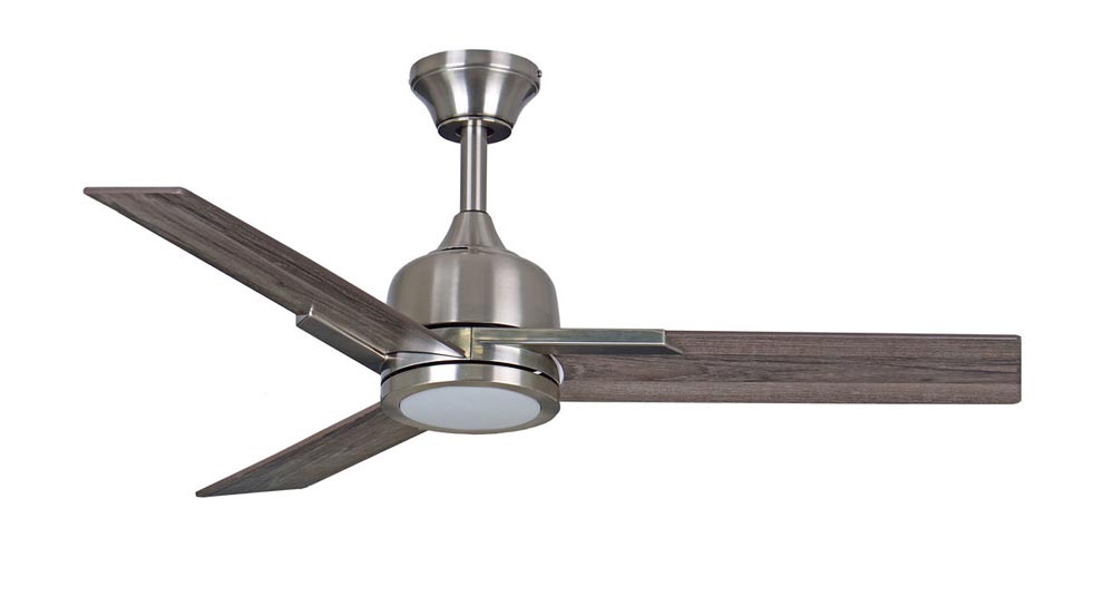 Darwin Remote Control 44 Ceiling Fan Led Light Brushed Nickel 117360 - Vintage Ceiling Fan With Light And Remote