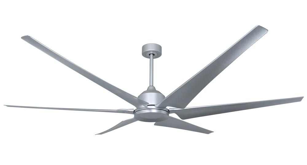 Fantasia Titan Turbine Remote 82″ Ceiling Fan Brushed Nickel