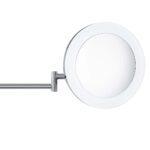 Switched Illuminated Magnifying Bathroom Mirror Chrome