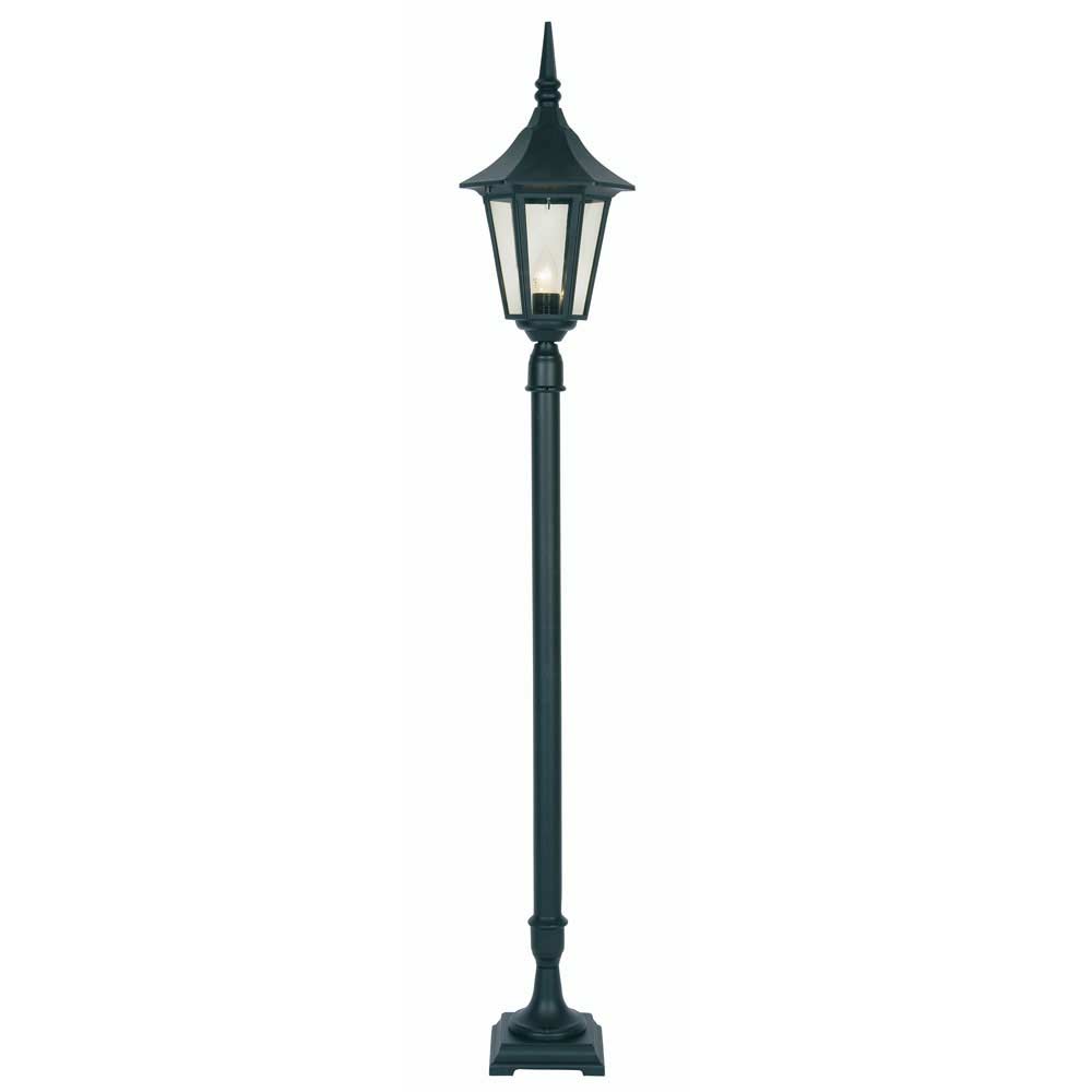 Cardinal Traditional Black Short Garden Lamp Post