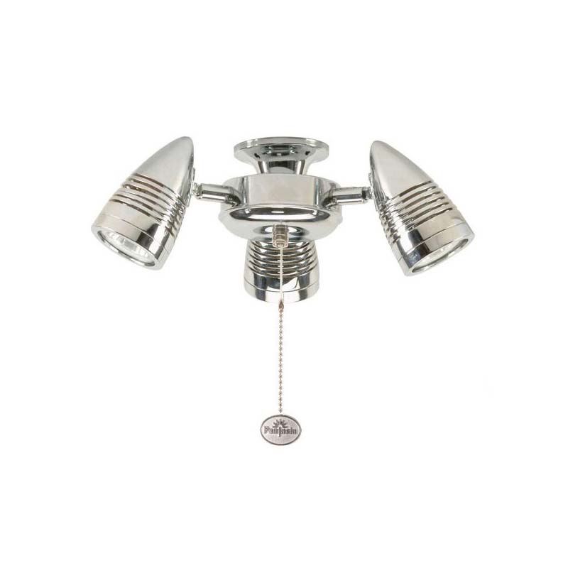 Fantasia Sorrento 3 Spot Light Fan Kit For Mayfair Polished Chrome