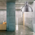 Louisiana Single Industrial Pendant Light Satin Silver