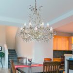 Almandite 12 Light Large Pendant Chandelier Cream & Gold