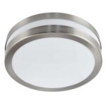 Newmark Flush Outdoor Wall / Ceiling Light Stainless Steel