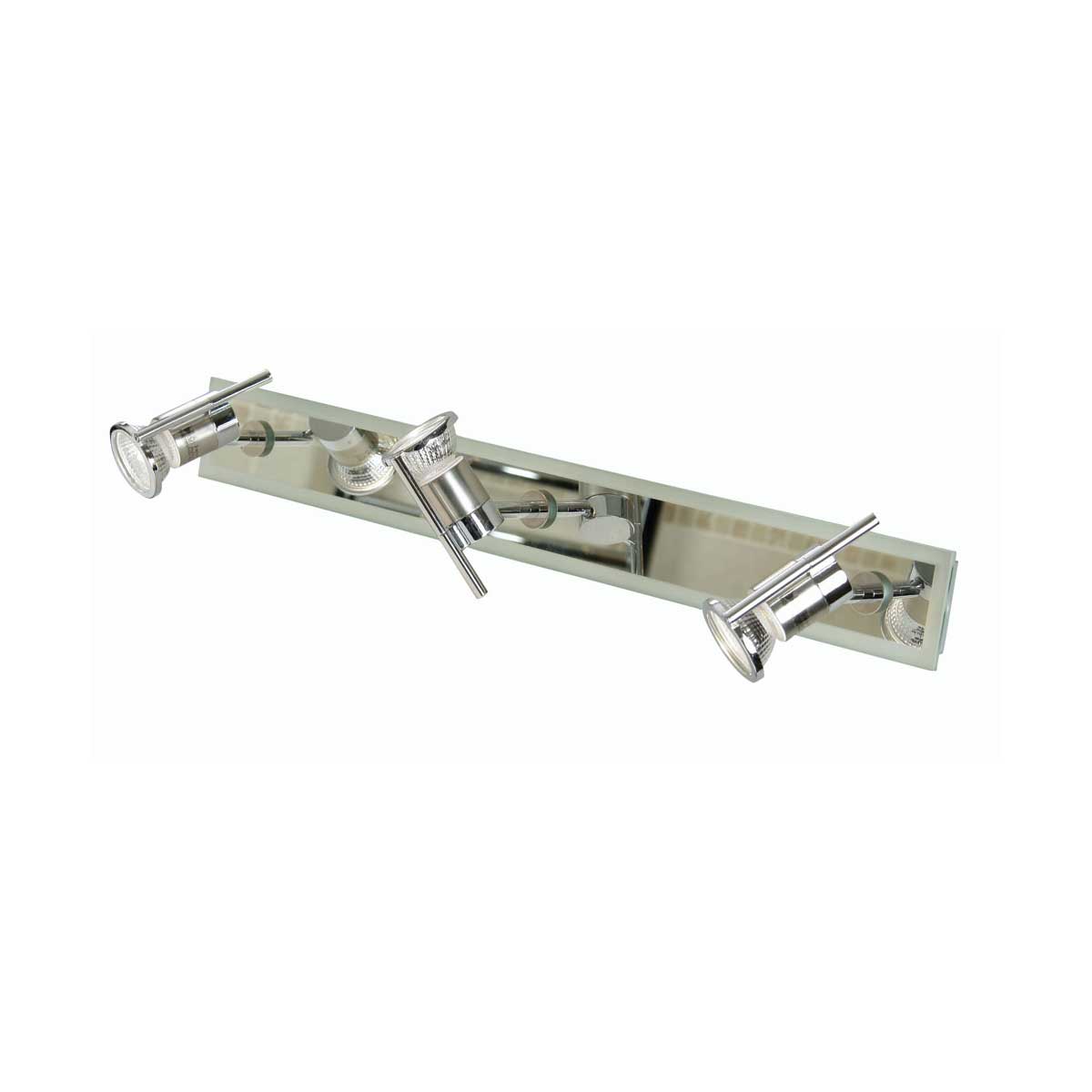 Asah Chrome 3 Light Bathroom Ceiling Spotlights