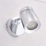 Knight Single Adjustable Bathroom Spot Light Chrome