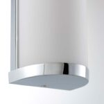 Ice Modern Bathroom Wall Light Polished Chrome IP44
