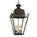 Balmoral Extra Large 4 Light Victorian Porch Lantern Solid Brass