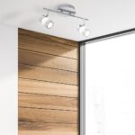 Bubbles LED 2 Light Bathroom Spotlight Bar Chrome IP44