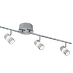 Bubbles LED 4 Light Bathroom Spotlight Bar Chrome IP44