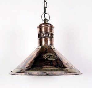Deck Lamp Solid Copper And Brass Ceiling Pendant Lantern