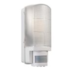 Motion Outdoor Bulkhead PIR Wall Light White IP44
