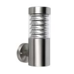 Equinox Outdoor Wall Light Brushed 316L Stainless Steel