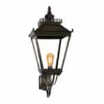 Chateau Large 1 Light Victorian Outdoor Wall Lantern Solid Brass