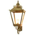Chateau Large 1 Light Victorian Outdoor Wall Lantern Solid Brass