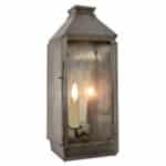 Medium Greenwich Period Outdoor Wall Lantern Solid Brass