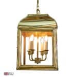 Hemingway Large Victorian Hanging Porch Lantern Solid Brass