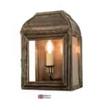 Hemingway Small Victorian Outdoor Wall Lantern Solid Brass