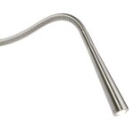 Madison Switched LED Wall Reading Light Satin Chrome