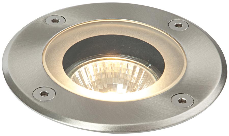 Pillar Round Marine Grade Stainless Steel IP65 Walkover Light