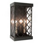 Ivy Large 2 Light Handmade Outdoor Wall Lantern Solid Brass