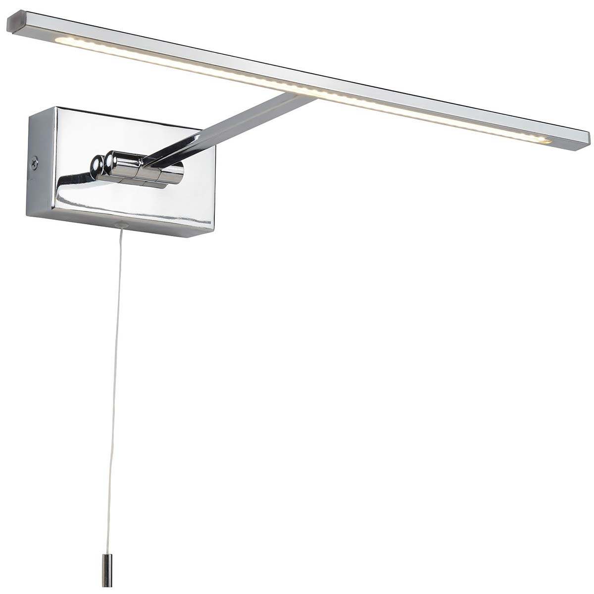 Cadiz Modern Switched 34cm LED Picture Light Chrome