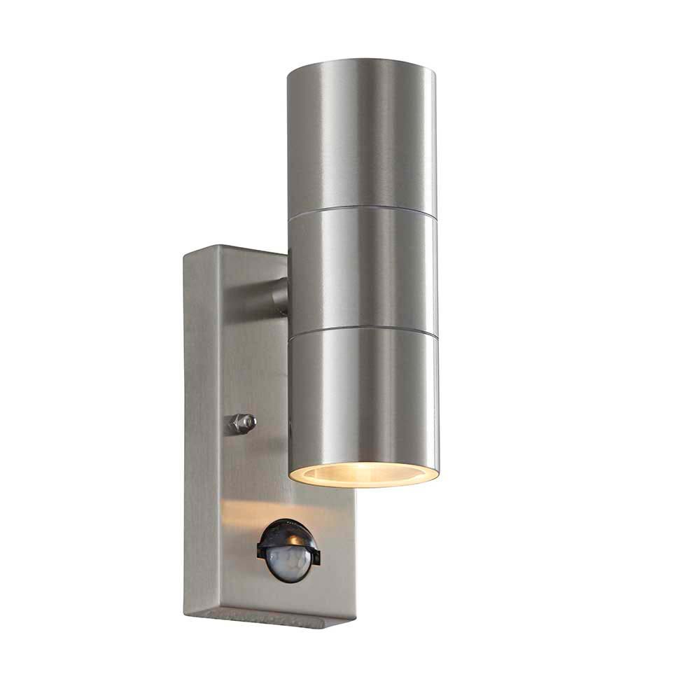 Canon Stainless Steel Outdoor Wall Up And Down PIR Sensor Light
