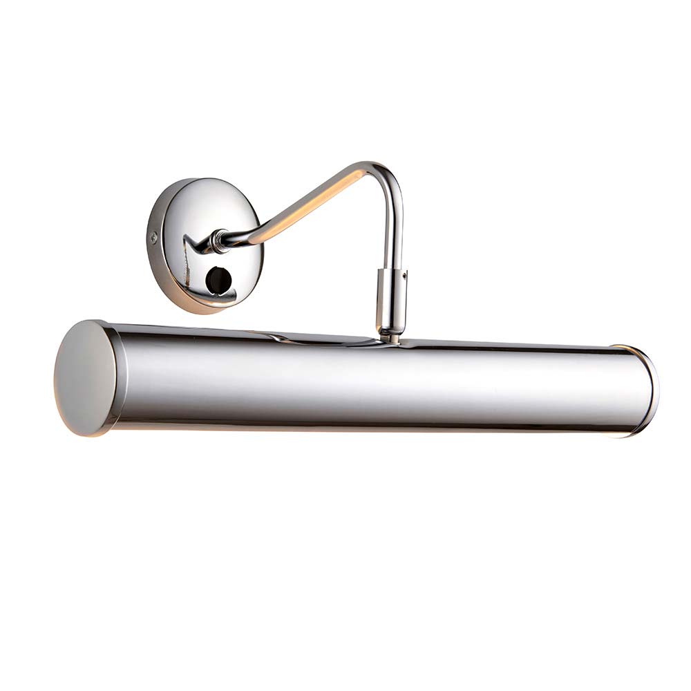 Turner Traditional 355mm Adjustable Switched Picture Light Polished Chrome