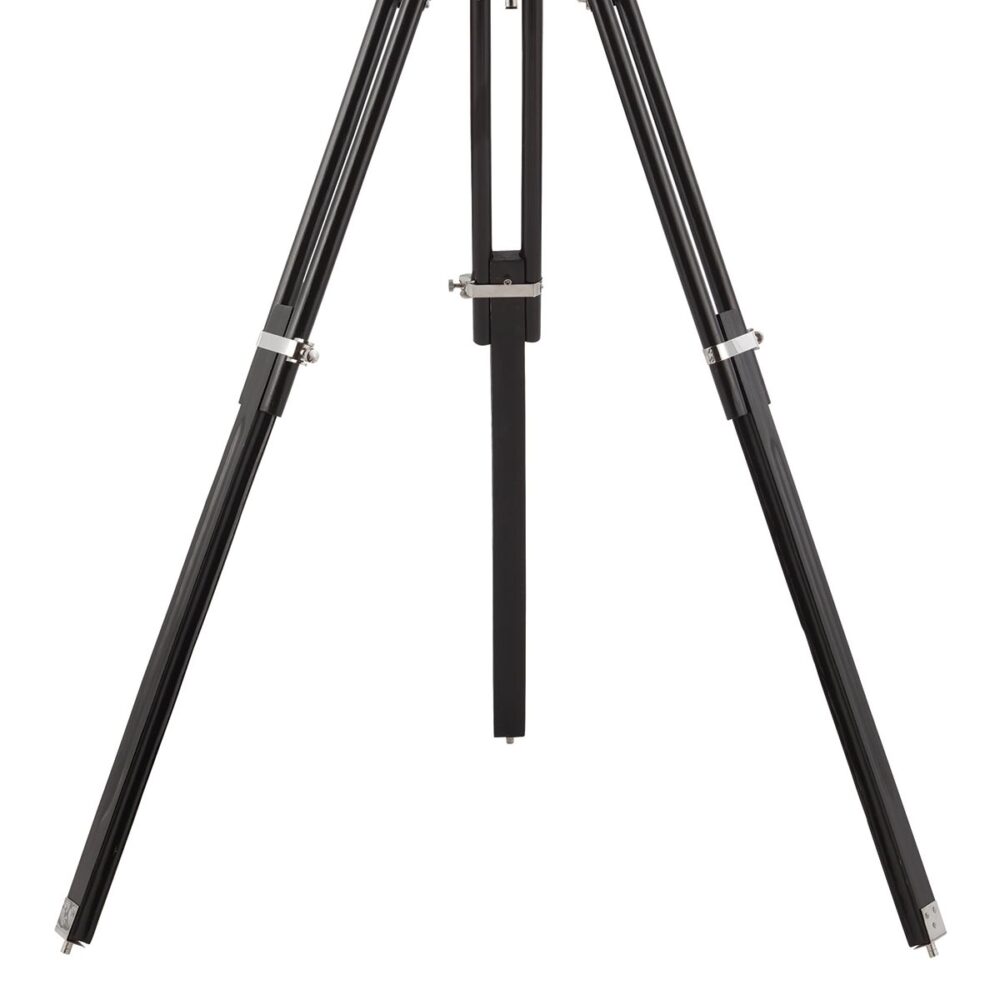 Endon Tripod Floor Lamp Base Only Dark Wood EHTRIPODFLBL