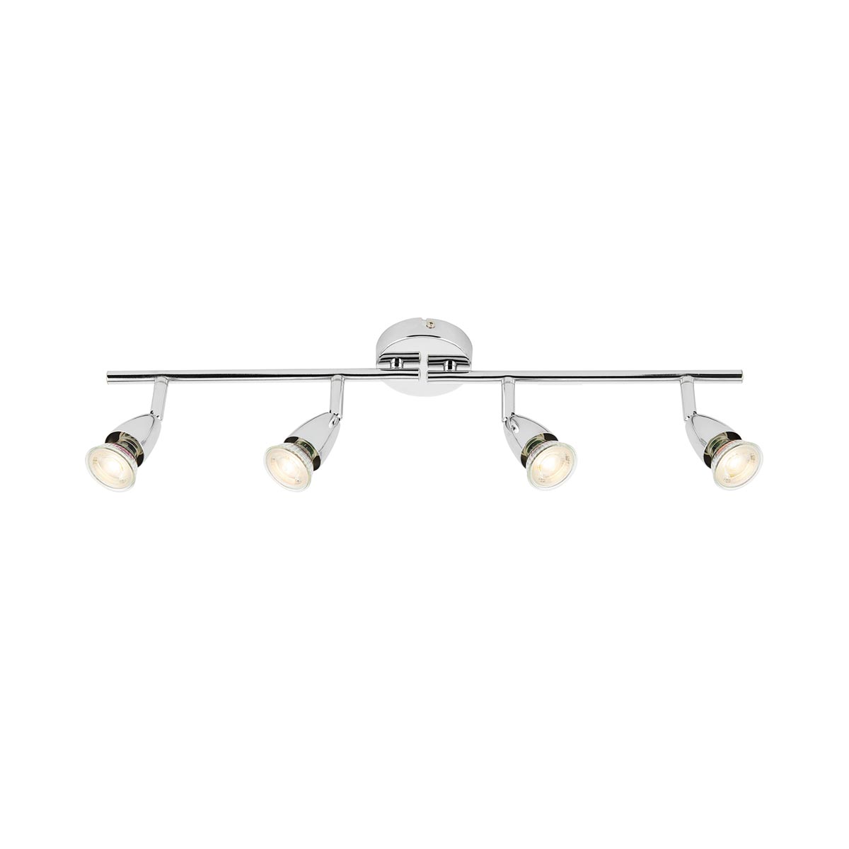 Amalfi Modern 4 Light Ceiling Spotlight Bar Polished Chrome