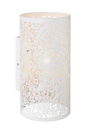 61684 Secret Garden 1 light wall light matt ivory