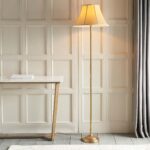 Fitzroy Georgian Style Solid Brass Spindle Floor Lamp Base