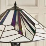 Astoria Tiffany 2 Light Floor Lamp Art Deco Design
